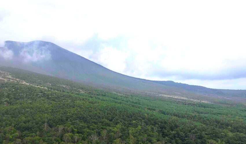 小浅間山　登山 軽井沢