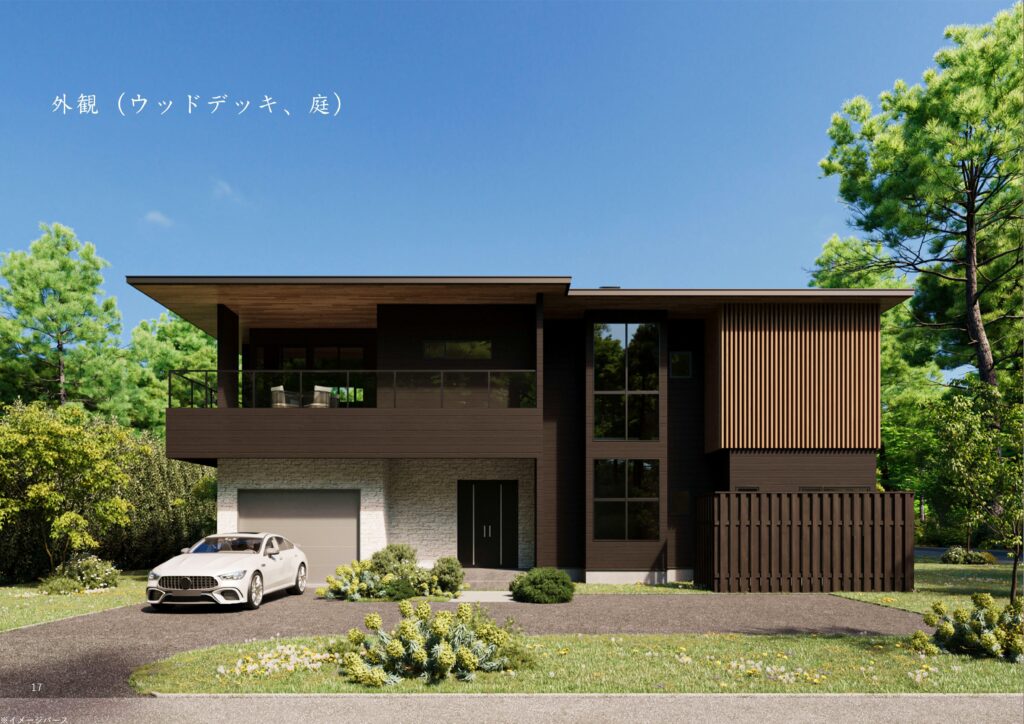 軽井沢 新築別荘